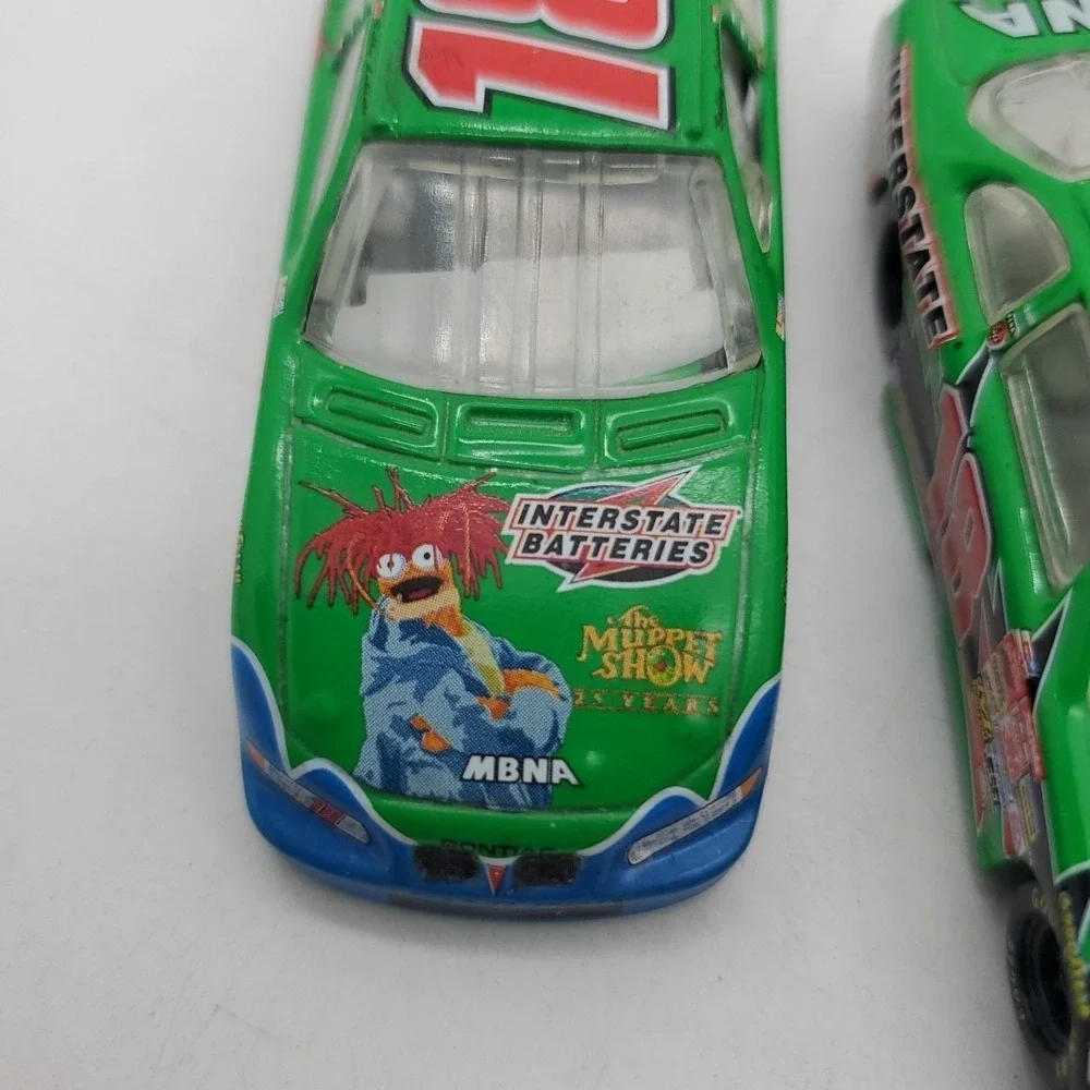 NASCAR Bobby‎ Labonte #18 Set Of 3 Action Cars Photograph Display Interstate